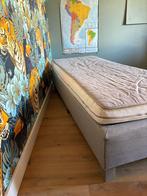 Boxspring, topper & IKEA matras 80x200, Huis en Inrichting, Ophalen, Gebruikt, Eenpersoons, 80 cm