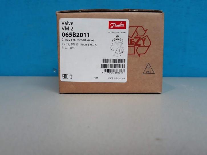 Tweewegklep Danfoss VM2 065B2011, Doe-het-zelf en Verbouw, Verwarming en Radiatoren, Nieuw, Cv-ketel of Combi-ketel