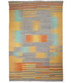 250x164 cm Handgeweven Moderne Wollen Kelim Tapijt, Ophalen of Verzenden