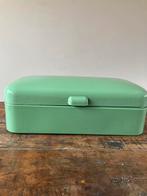 Emaille broodtrommel groen, Antiek en Kunst, Antiek | Emaille, Ophalen of Verzenden