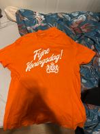 Oranje Koningsdag T-shirt - Primark - Maat L, Kleding | Heren, T-shirts, Ophalen, Gedragen, Maat 52/54 (L), Oranje