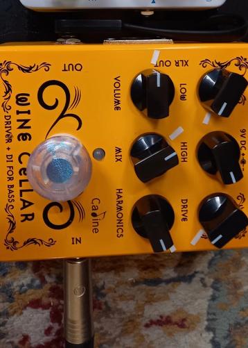 caline cp60 wine cellar bassdrive en di voor basgitaar beschikbaar voor biedingen