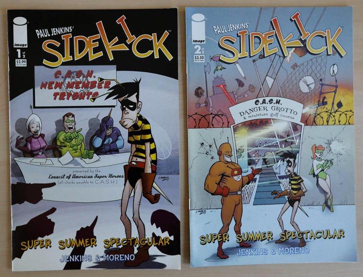 Comics: Sidekick: super summer spectacular - Image Comics, Boeken, Strips | Comics, Zo goed als nieuw, Complete serie of reeks