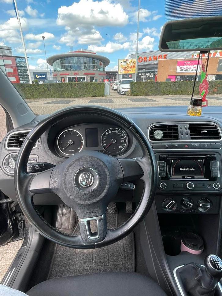 Volkswagen Polo 1.2 TDI 75PK 5D Bluemotion 2010 Zwart, Auto's, Volkswagen, Particulier, Polo, Diesel, Euro 5, A, Hatchback, Handgeschakeld