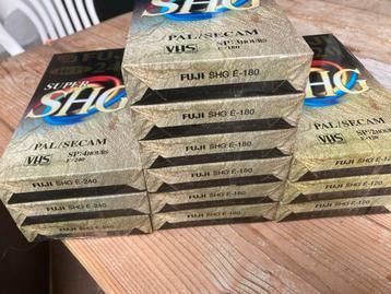 Nieuwe Fuji Super SHG Videobanden - Complete Set beschikbaar voor biedingen