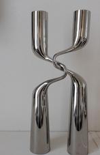 Mikaela Dorfel kandelaar, Gebruikt, 25 tot 50 cm, Ophalen of Verzenden, Metaal
