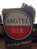 Amstel reclame bord, Verzamelen, Merken en Reclamevoorwerpen, Nieuw, Reclamebord, Ophalen