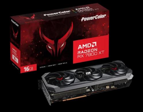 7800XT RED DEVIL van powercolor met ARGB (limited edition), Computers en Software, Videokaarten, Gebruikt, AMD, PCI-Express 4.0