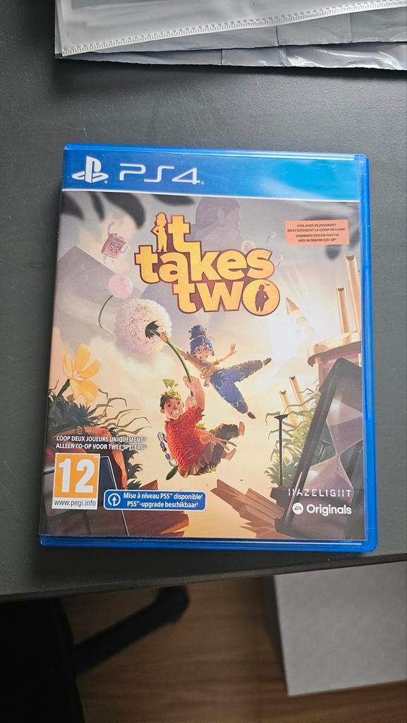 It Takes Two, Spelcomputers en Games, Games | Sony PlayStation 4, Zo goed als nieuw, Avontuur en Actie, 2 spelers, Vanaf 12 jaar