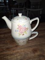 Tea for one setje van Jet by ter Steege, Huis en Inrichting, Keuken | Servies, Ophalen, Zo goed als nieuw, Overige stijlen, Kop(pen) en/of Schotel(s)