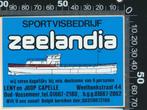 Sticker: Sportvisbedrijf Zeelandia - Oud Vossemeer, Ophalen of Verzenden, Zo goed als nieuw, Sport