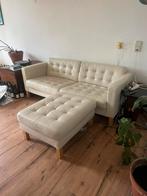 Ikea Landskrona 2 zits bank wit leer, Huis en Inrichting, Banken | Bankstellen, Ophalen, Gebruikt, Tweepersoons, Leer