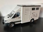 Bruder Mercedes MB Sprinter paardentransporterp, Ophalen, Zo goed als nieuw