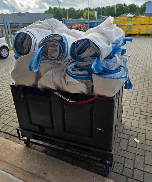 15 bigbags met plastic binnenzak, Doe-het-zelf en Verbouw, Overige Doe-het-zelf en Verbouw, Gebruikt, Ophalen of Verzenden
