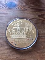 Penning Royal crowns of Europe 70 mm koninkrijk der Nederlan, Ophalen of Verzenden, Overige materialen, Nederland