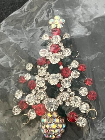 Nieuwe kerst broche kerstboom 6 cm beschikbaar voor biedingen