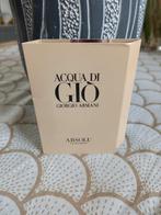Proefje  Acqua di Gio Absolu, Sieraden, Tassen en Uiterlijk, Uiterlijk | Parfum, Ophalen of Verzenden, Nieuw