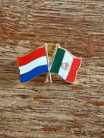 Pin nederland/mexico, Verzamelen, Speldjes, Pins en Buttons, Ophalen of Verzenden, Zo goed als nieuw, Stad of Land, Speldje of Pin