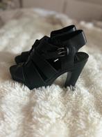 Mango hakken nieuw, Kleding | Dames, Schoenen, Ophalen, Zo goed als nieuw, Zwart, Sandalen of Muiltjes