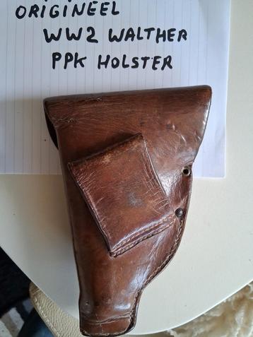 Originele WW2 Walther PPK Holster - Leer beschikbaar voor biedingen