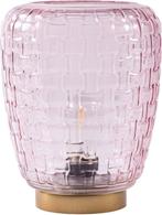 PTMD Tina Ronde tafellamp H18x5,5 Led roze Nieuw in Doos, Markettenweg, Info@ptmd.nl, Nieuw, Ophalen of Verzenden