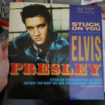 Elvis Presley - Stuck On You - 12" Vinyl Maxi Single beschikbaar voor biedingen