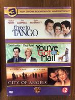 Three to Tango / You’ve got mail / City of Angels (3dvd), Ophalen of Verzenden, Zo goed als nieuw, Actiekomedie