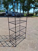 Zwarte stelling met 5 schappen, Ophalen, Zo goed als nieuw