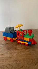 Duplo treintje met clown en olifant, Kinderen en Baby's, Speelgoed | Duplo en Lego, Ophalen, Zo goed als nieuw, Complete set, Duplo