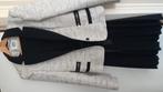 Blazer/ jasje  zwart gemeleerd met wit creme, Kleding | Dames, Ophalen of Verzenden, Zo goed als nieuw, Maat 42/44 (L), Zwart