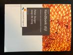 P. Burger - Handboek stijl, P. Burger, Sociale wetenschap, Ophalen of Verzenden, Zo goed als nieuw