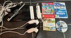 Nintendo WII + 3 controllers, 3 nuncucks, 4 spellen, Ophalen