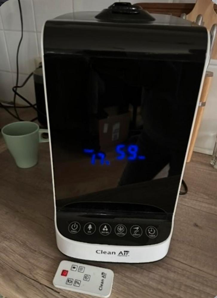 Clean air optima, Witgoed en Apparatuur, Luchtbehandelingsapparatuur, Zo goed als nieuw, Luchtbevochtiger, Ophalen of Verzenden