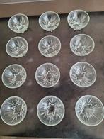12 VINTAGE Bowlglazen/IJscoupes uit 1947, Antiek en Kunst, Ophalen of Verzenden