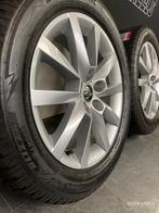 16” originele Skoda Scala velgen + winterbanden 5x100 657601, Auto-onderdelen, Banden en Velgen, Gebruikt, -, Banden en Velgen