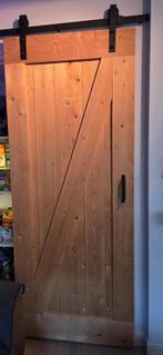 Schuifdeur met rail, Ophalen of Verzenden, Zo goed als nieuw