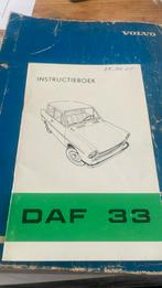Instructieboek DAF 33, Auto diversen, Handleidingen en Instructieboekjes, Ophalen of Verzenden