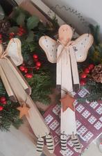 Houten kerstengelen, Ophalen of Verzenden