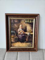 Schilderij Ton Ankone - Oldenzaal 1994, Ophalen of Verzenden