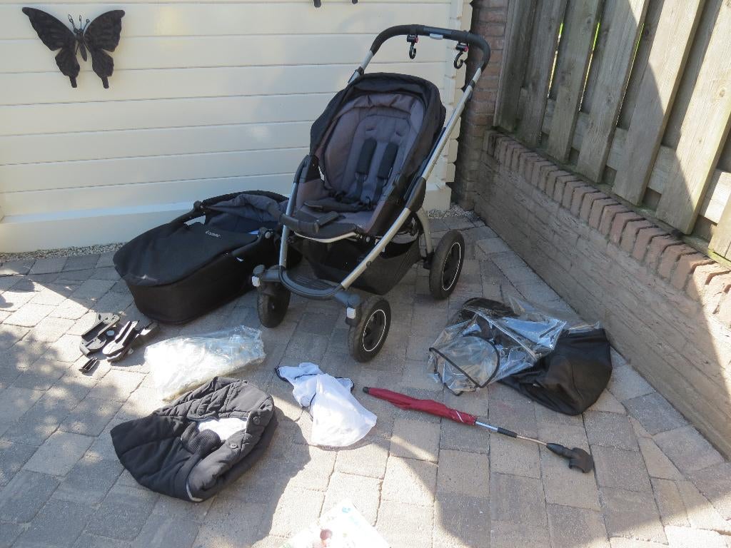 Maxi Cosi Mura Plus 4 Kinderwagen, Maxi-Cosi, Ophalen, Kinderwagen, Verstelbare duwstang