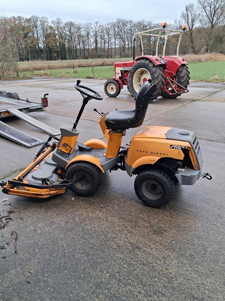 stiga zitmaaier park diesel hatz frontmaaier, Tuin en Terras, Vijvers, Gebruikt, Ophalen of Verzenden