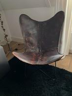 Vlinderstoel, Ophalen, Bruin, Nieuw, Leer