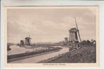 Alkmaar, Watermolens - Zes Wielen, Verzamelen, Ansichtkaarten | Nederland, Ophalen of Verzenden, 1920 tot 1940, Ongelopen, Noord-Holland