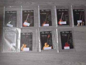 Gibson gitaar fold-out Posters mini Catalogus op achterkant beschikbaar voor biedingen