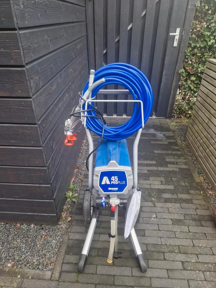 Graco A45 ProPlus Verfspuit systeem airless spray gun, Doe-het-zelf en Verbouw, Schildersmaterialen, Zo goed als nieuw, Verfspuit of Verfpomp
