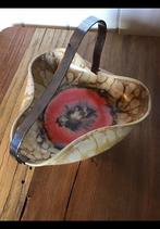 Aardewerk presenteer schaal, met hengsel, lava schaal oranje, Antiek en Kunst, Antiek | Keramiek en Aardewerk, Ophalen of Verzenden