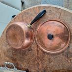 Koperen Pan, Ophalen of Verzenden, Gebruikt, Overige materialen, Pannenset