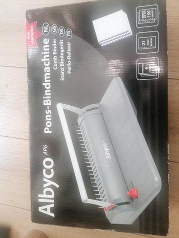 Albyco AP6 Pons-Bindmachine - Nieuw in doos! beschikbaar voor biedingen