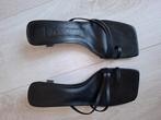 Mango leren Slipper mt. 38, Mango, Verzenden, Zwart, Nieuw