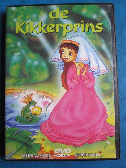 De kikkerprins, Cd's en Dvd's, Dvd's | Tekenfilms en Animatie, Zo goed als nieuw, Europees, Tekenfilm, Alle leeftijden, Ophalen of Verzenden